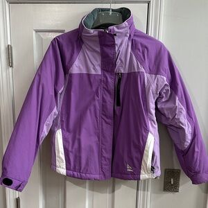 Women's Two-Tone Purple Ski Jacket